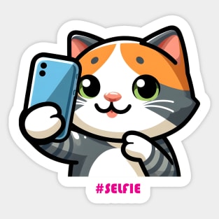 Cat Selfie Sticker